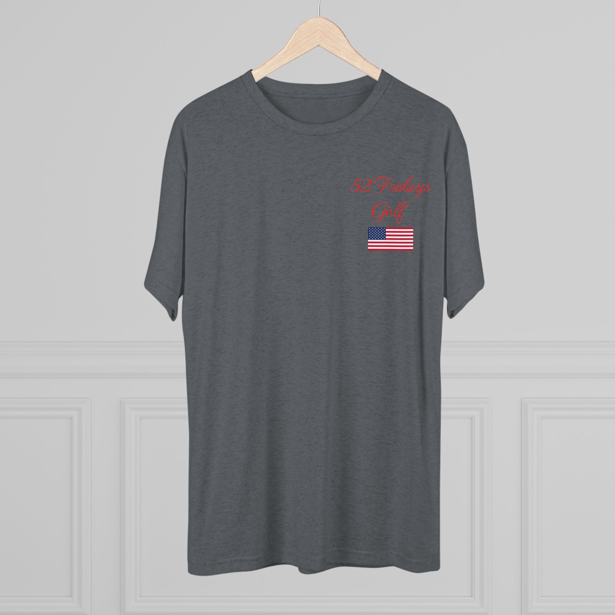 52 Fridays Golf Unisex Tri-Blend Crew Tee