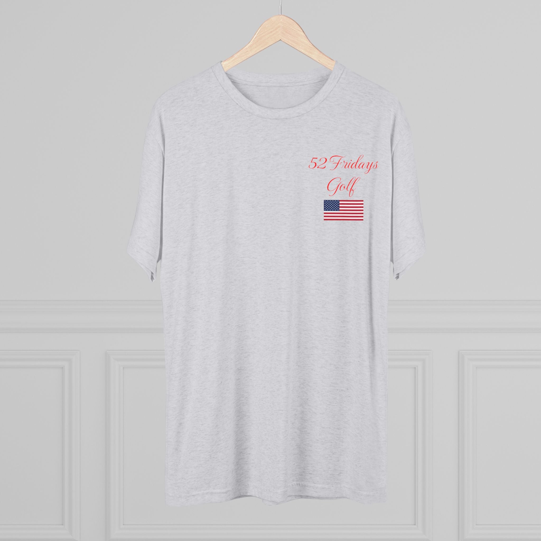 52 Fridays Golf Unisex Tri-Blend Crew Tee