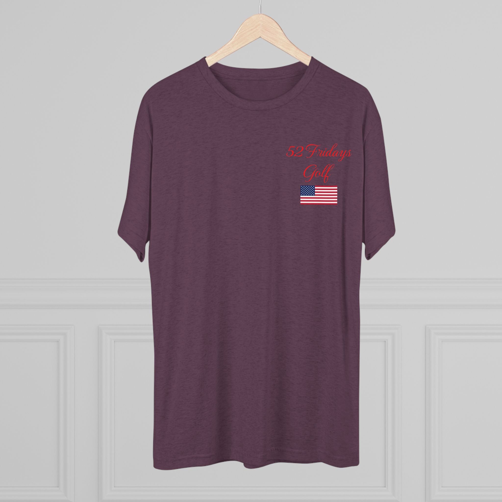 52 Fridays Golf Unisex Tri-Blend Crew Tee