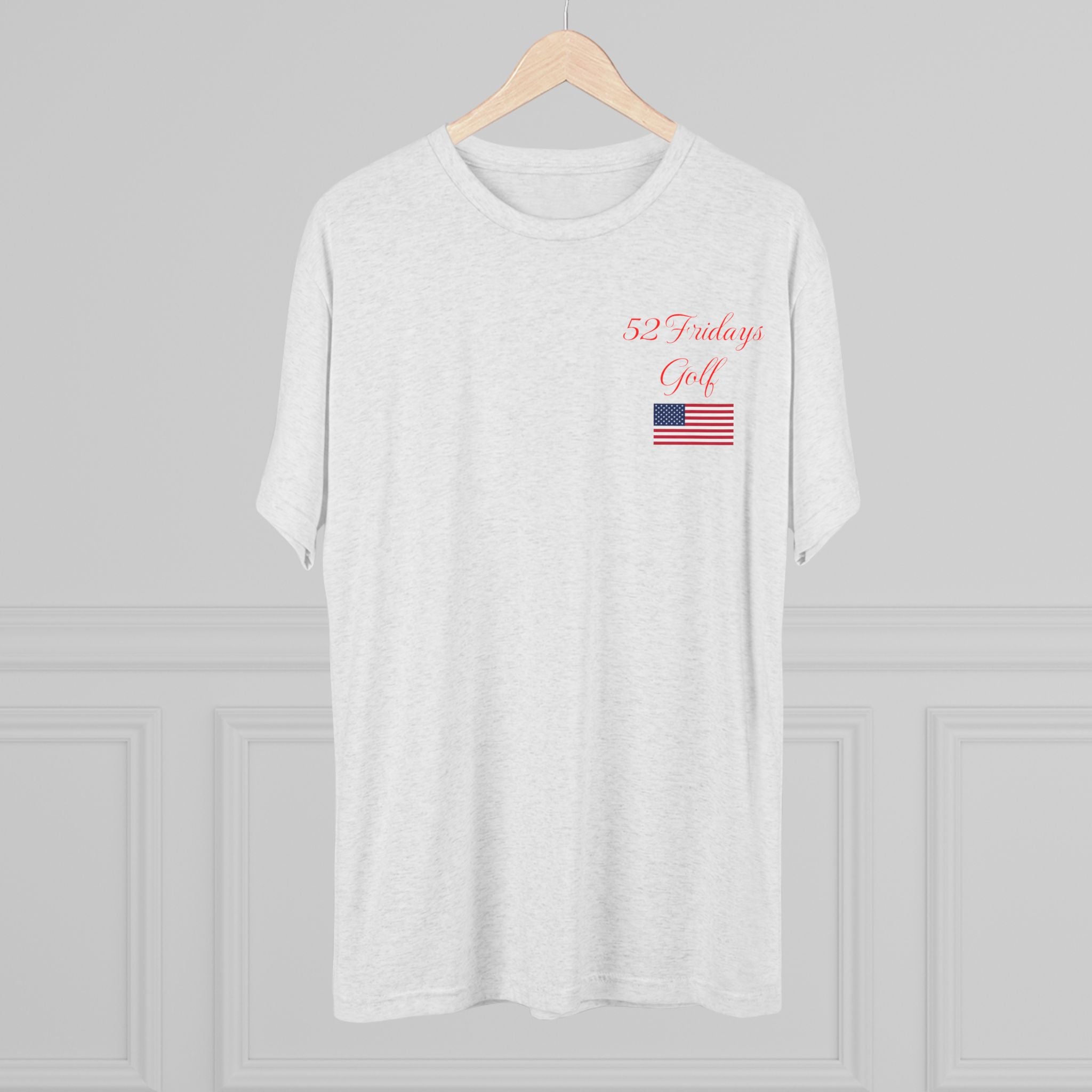 52 Fridays Golf Unisex Tri-Blend Crew Tee