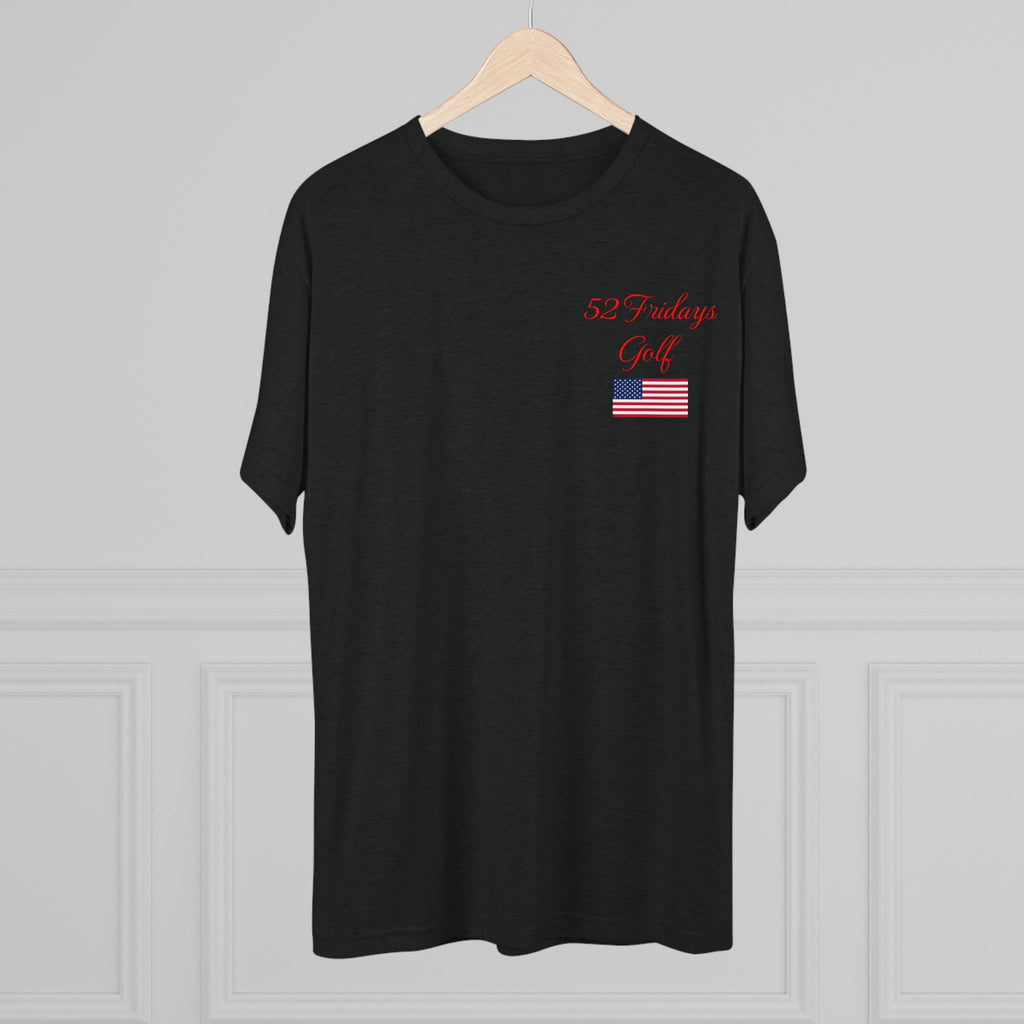 52 Fridays Golf Unisex Tri-Blend Crew Tee
