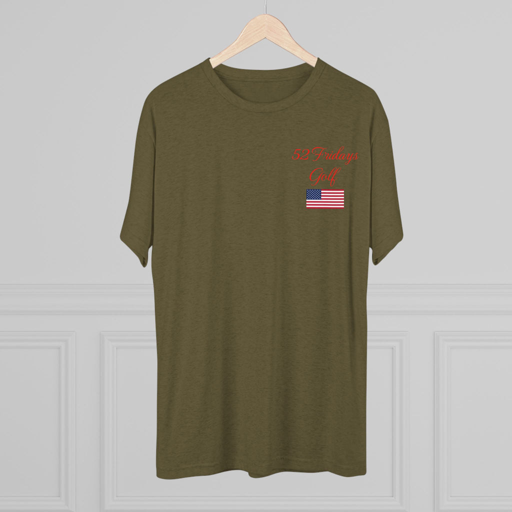 52 Fridays Golf Unisex Tri-Blend Crew Tee