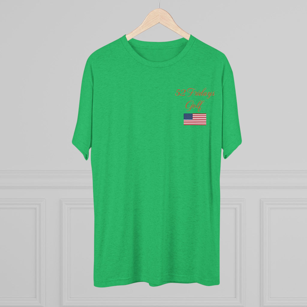 52 Fridays Golf Unisex Tri-Blend Crew Tee