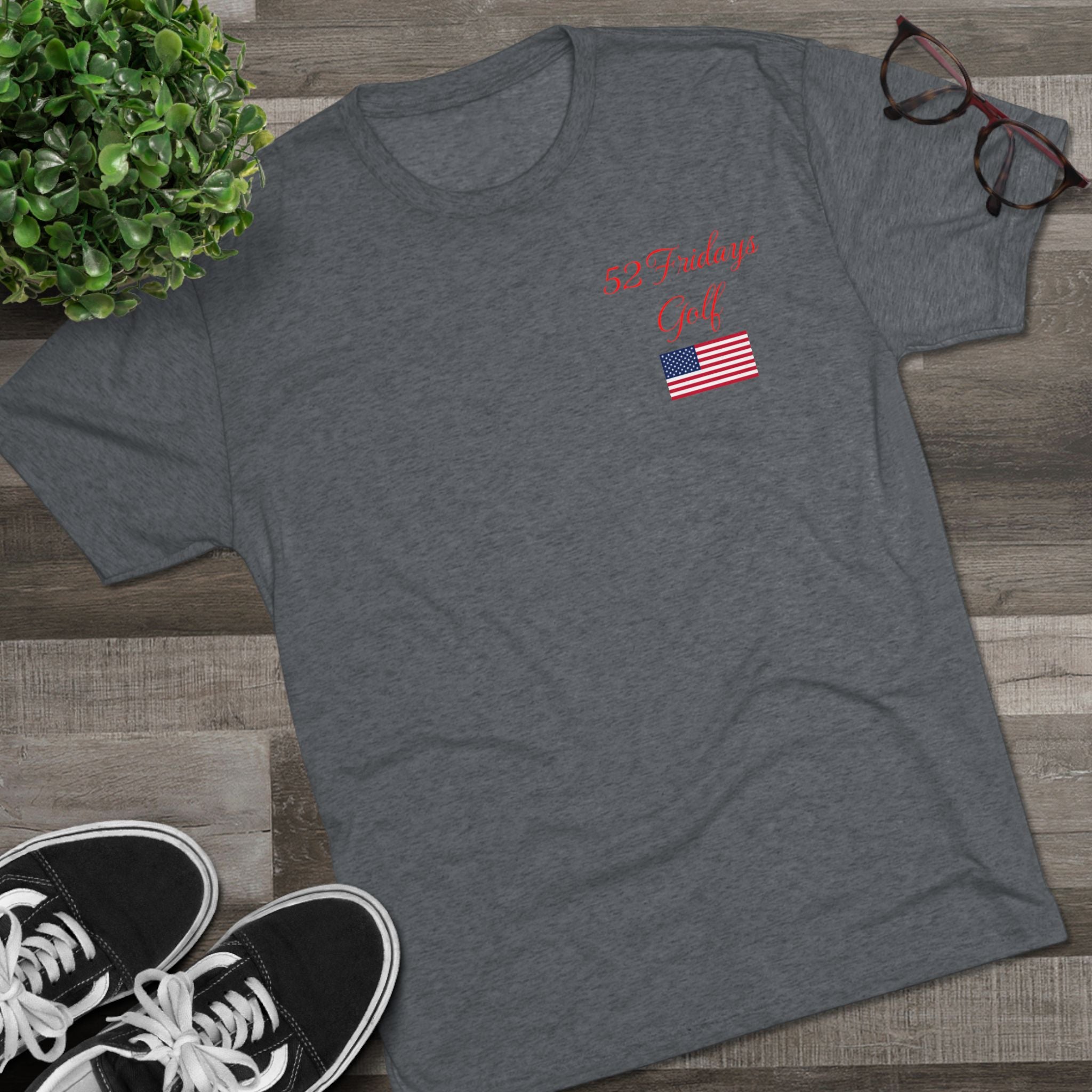 52 Fridays Golf Unisex Tri-Blend Crew Tee