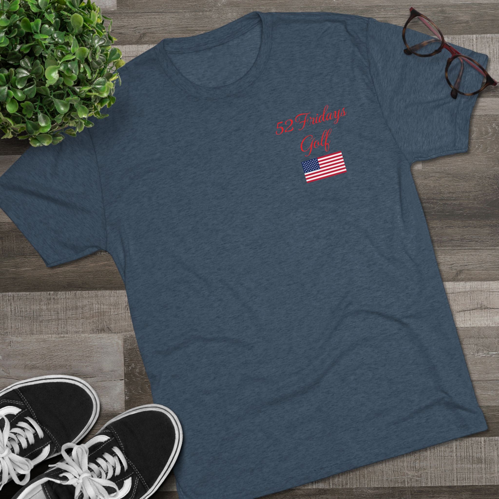 52 Fridays Golf Unisex Tri-Blend Crew Tee