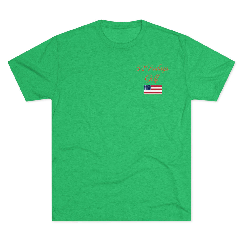 52 Fridays Golf Unisex Tri-Blend Crew Tee