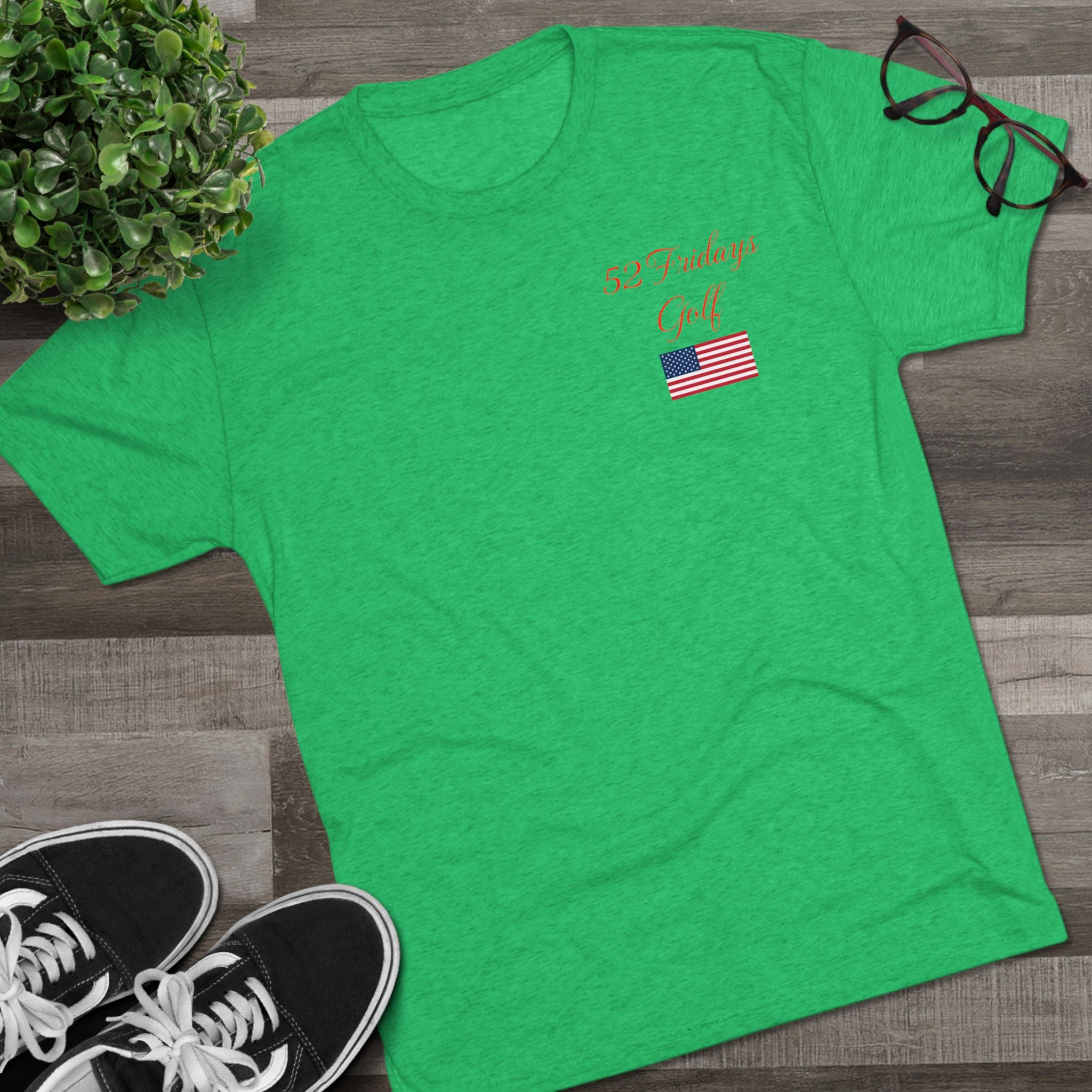 52 Fridays Golf Unisex Tri-Blend Crew Tee