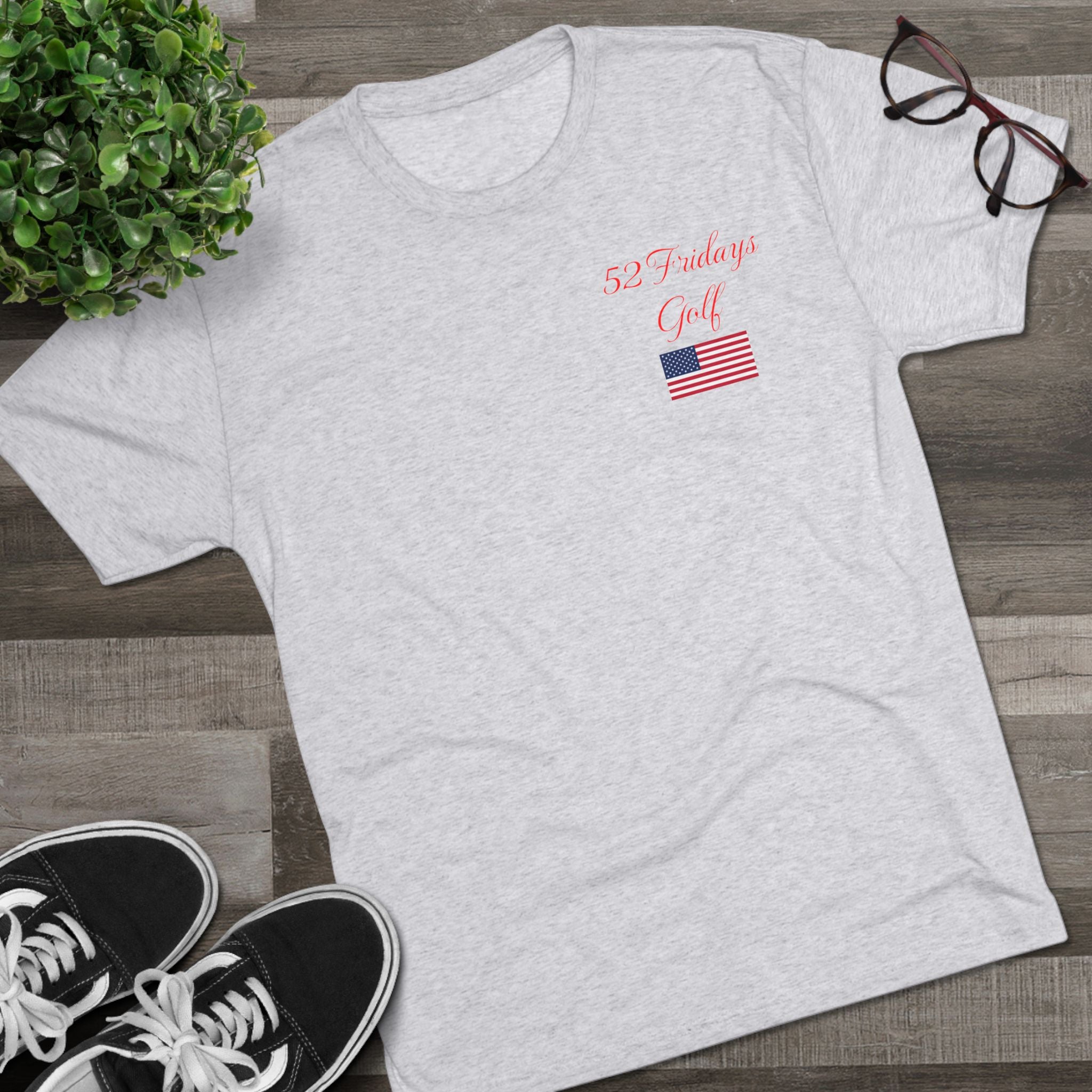 52 Fridays Golf Unisex Tri-Blend Crew Tee