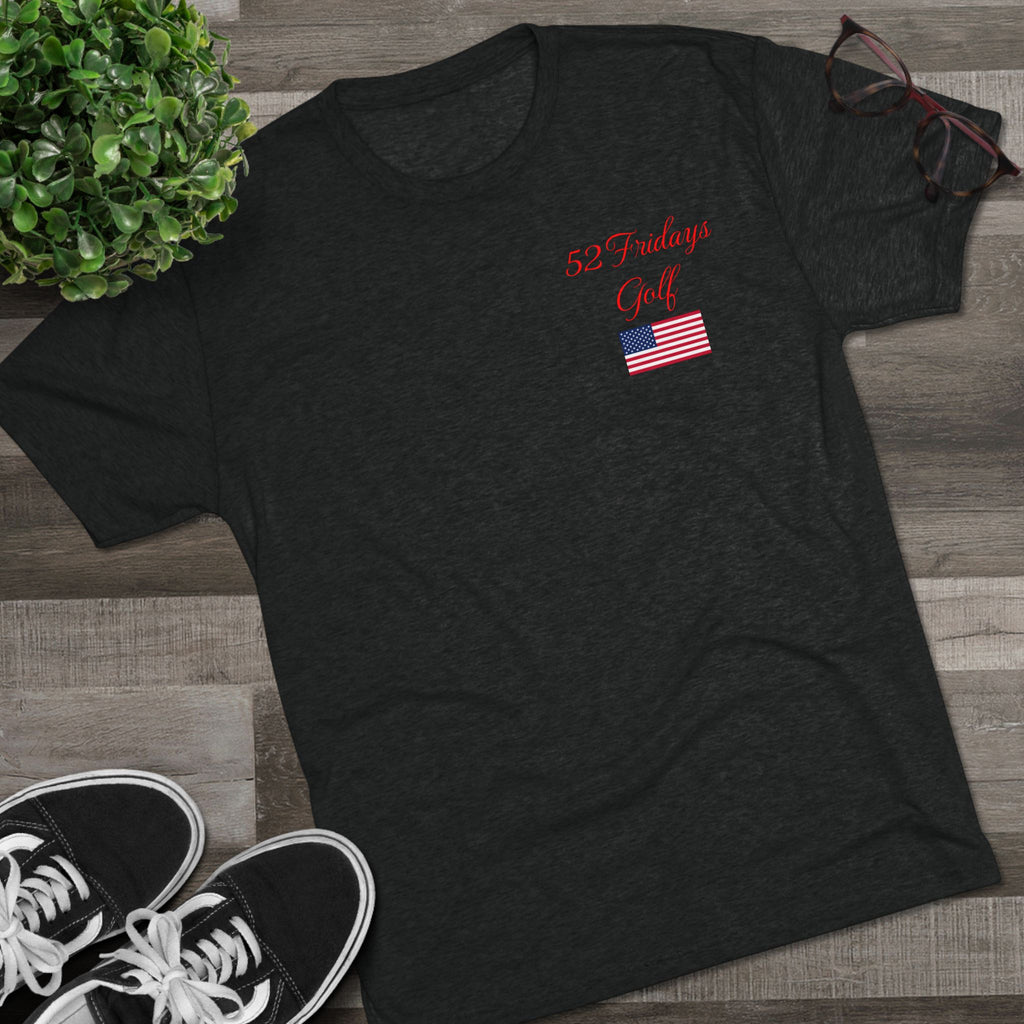 52 Fridays Golf Unisex Tri-Blend Crew Tee