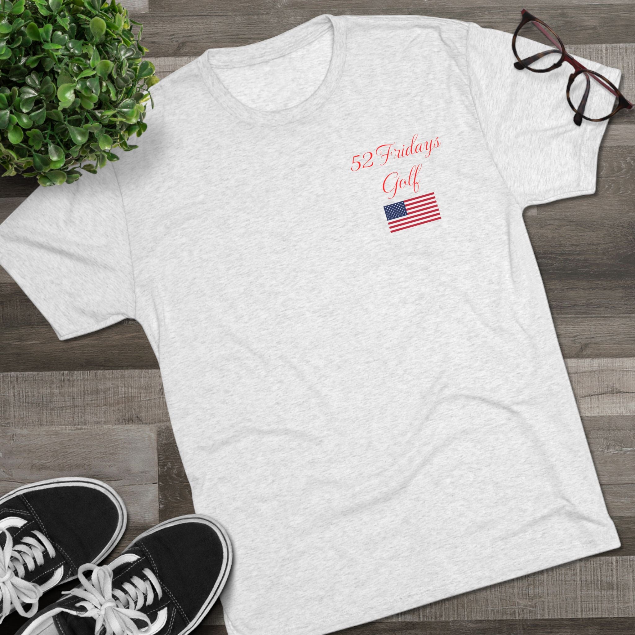 52 Fridays Golf Unisex Tri-Blend Crew Tee